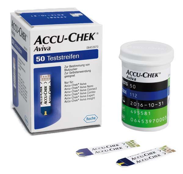 Accu Chek Aviva Plasma II Teststreifen, 50 Stk.
